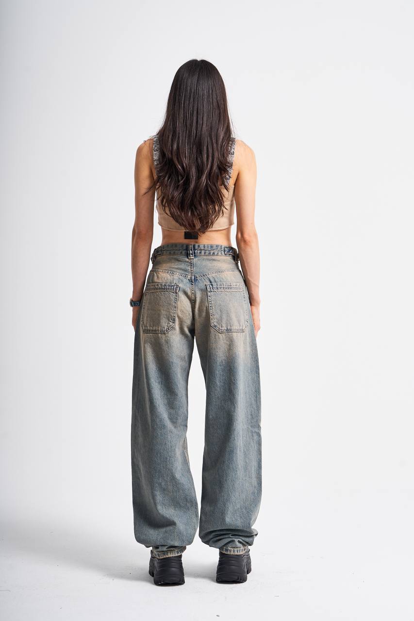 STRAIGHT-BAGGY JEANS CD4036