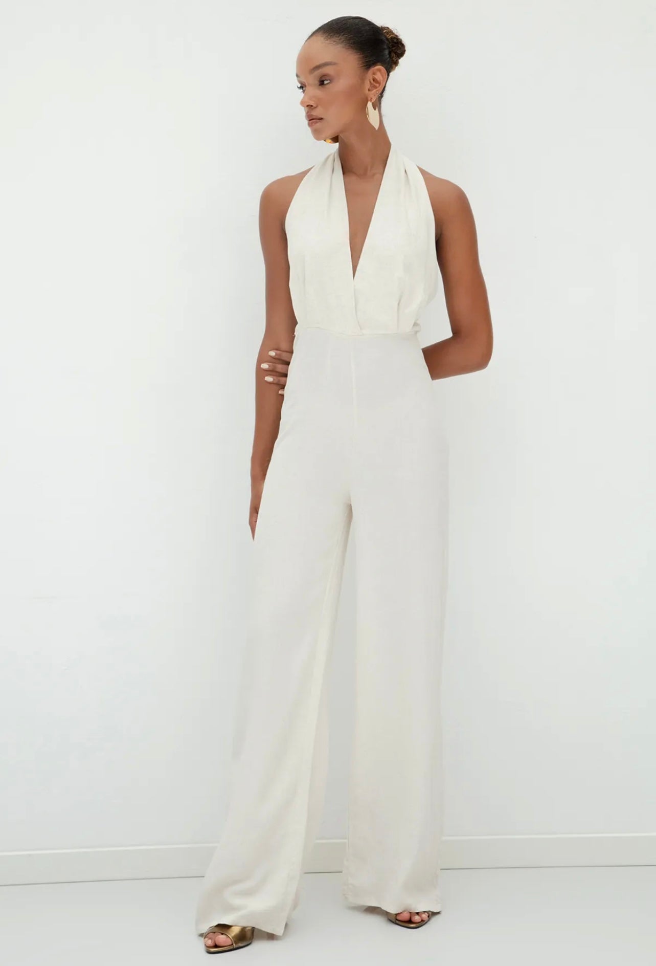 HALTER NECK JUMPSUIT