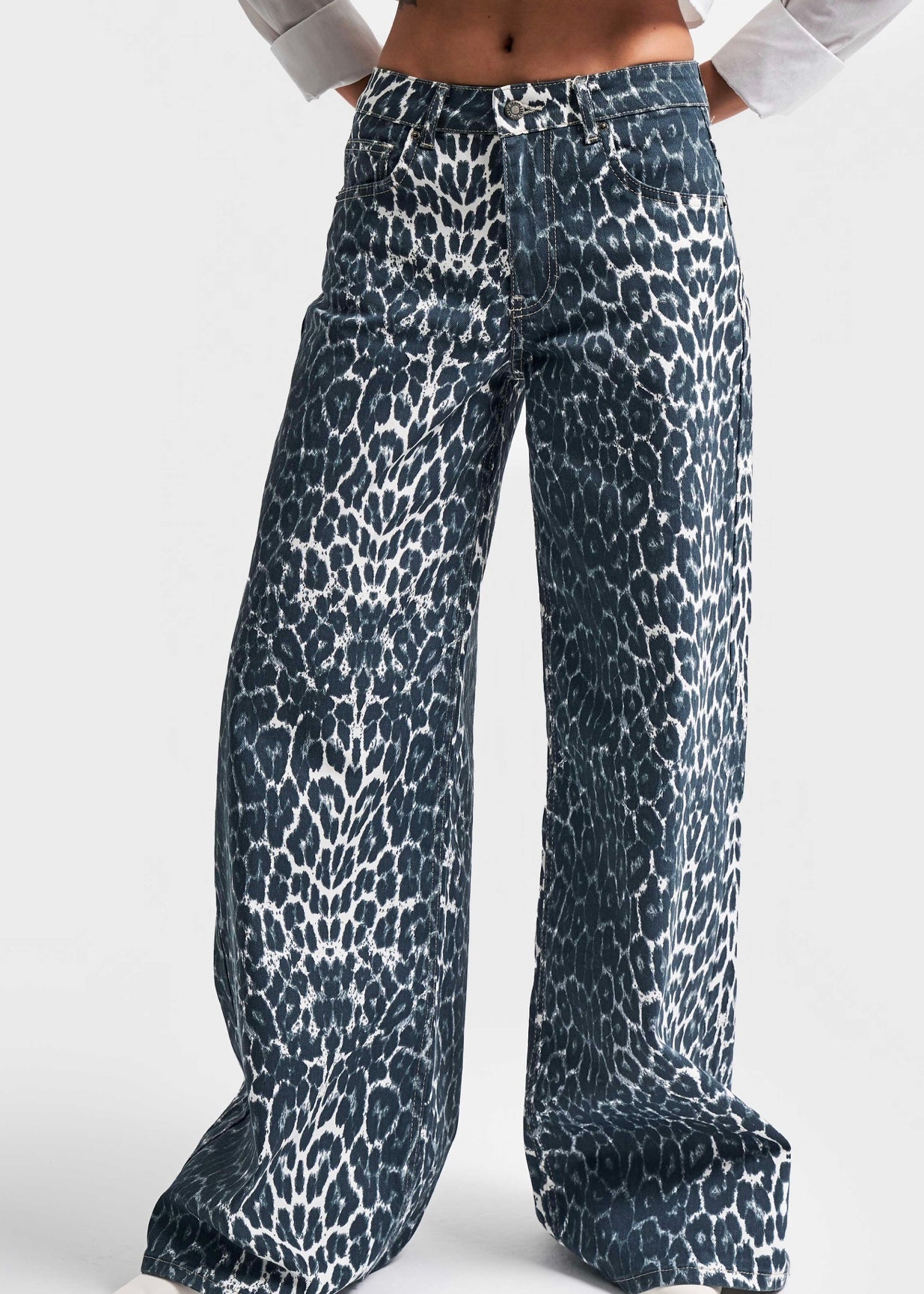 LEOPARD PRINT PANTS