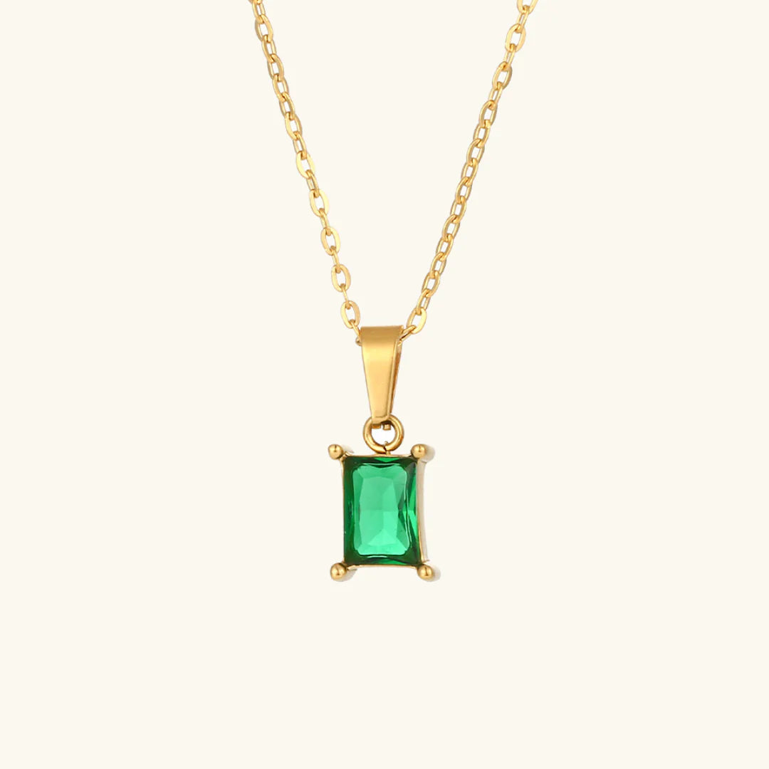 EMI GREEN NECKLACE