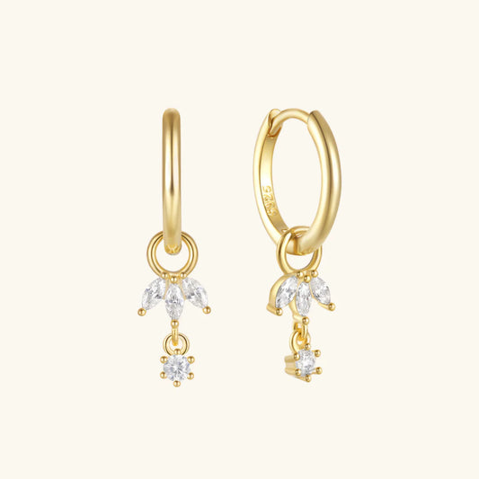 BROOKE REMOVABLE CHARM HOOPS