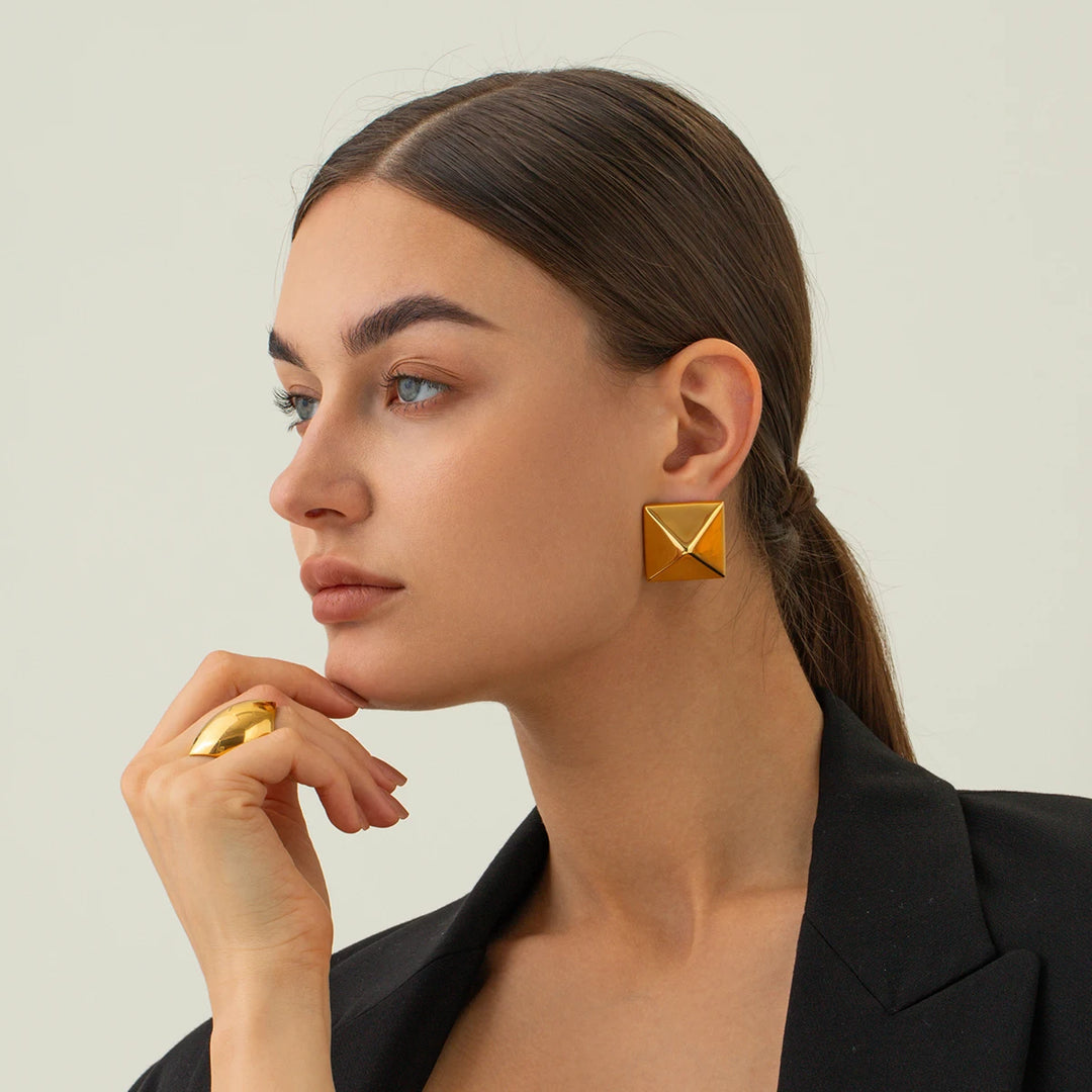 BARBARA GOLD EARRINGS