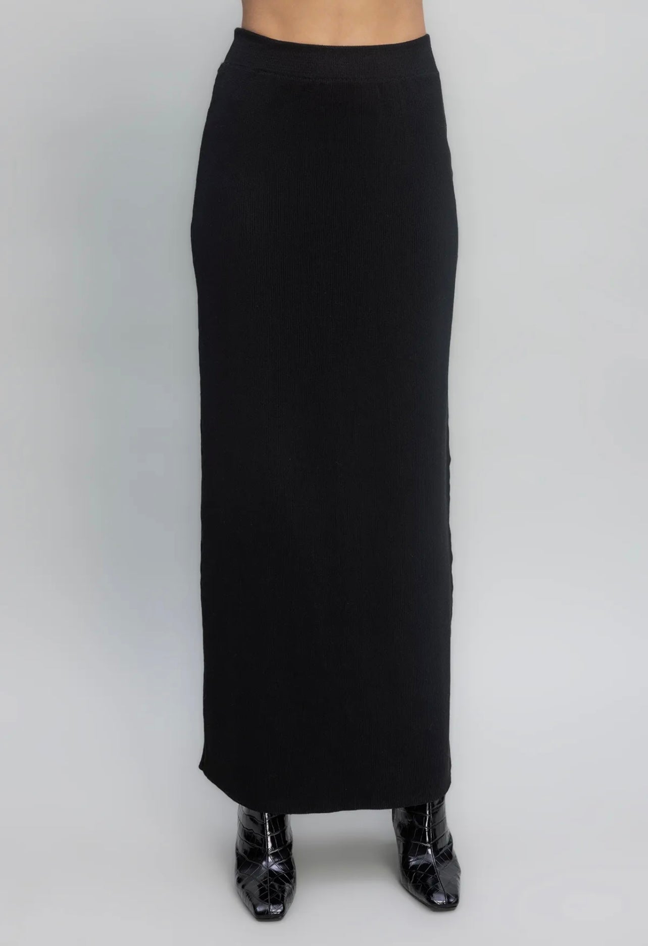 MAXI KNIT PENCIL SKIRT