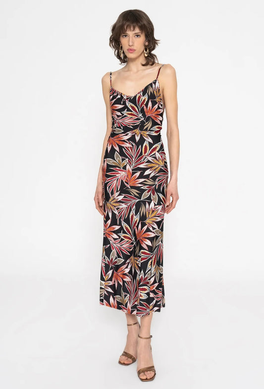 PATTERNED MAXI DRESS