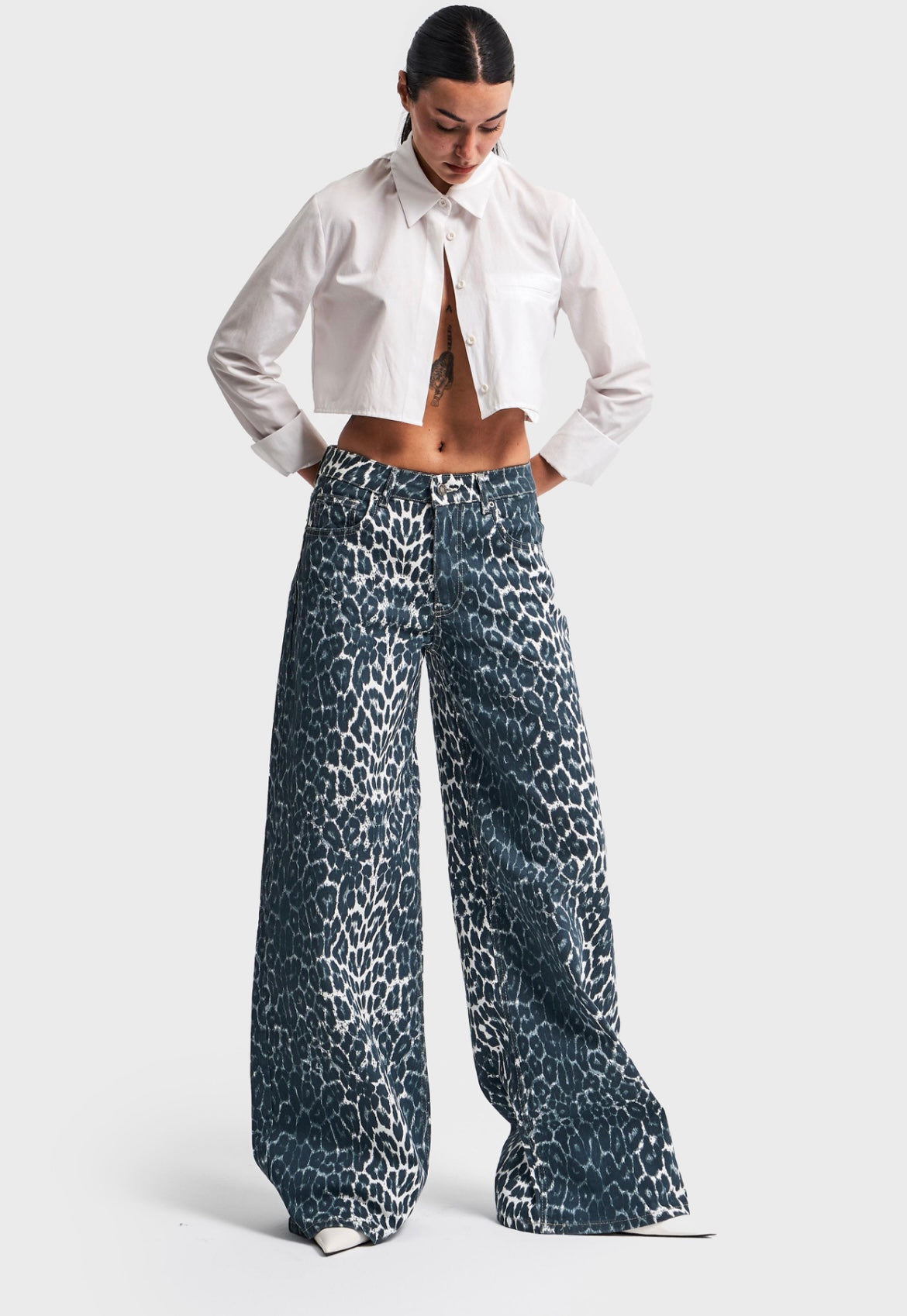 LEOPARD PRINT PANTS