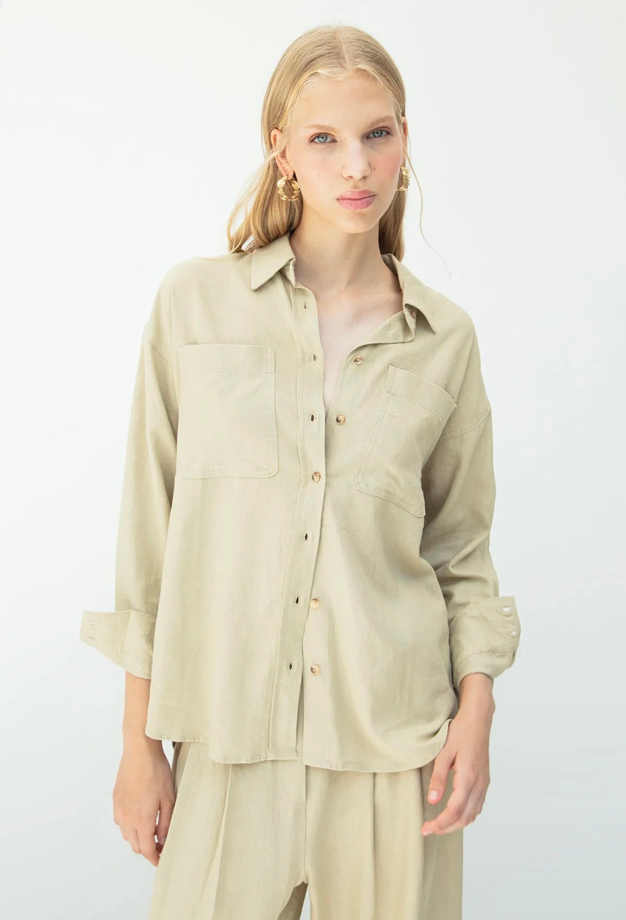 BASIC POPLIN SHIRT