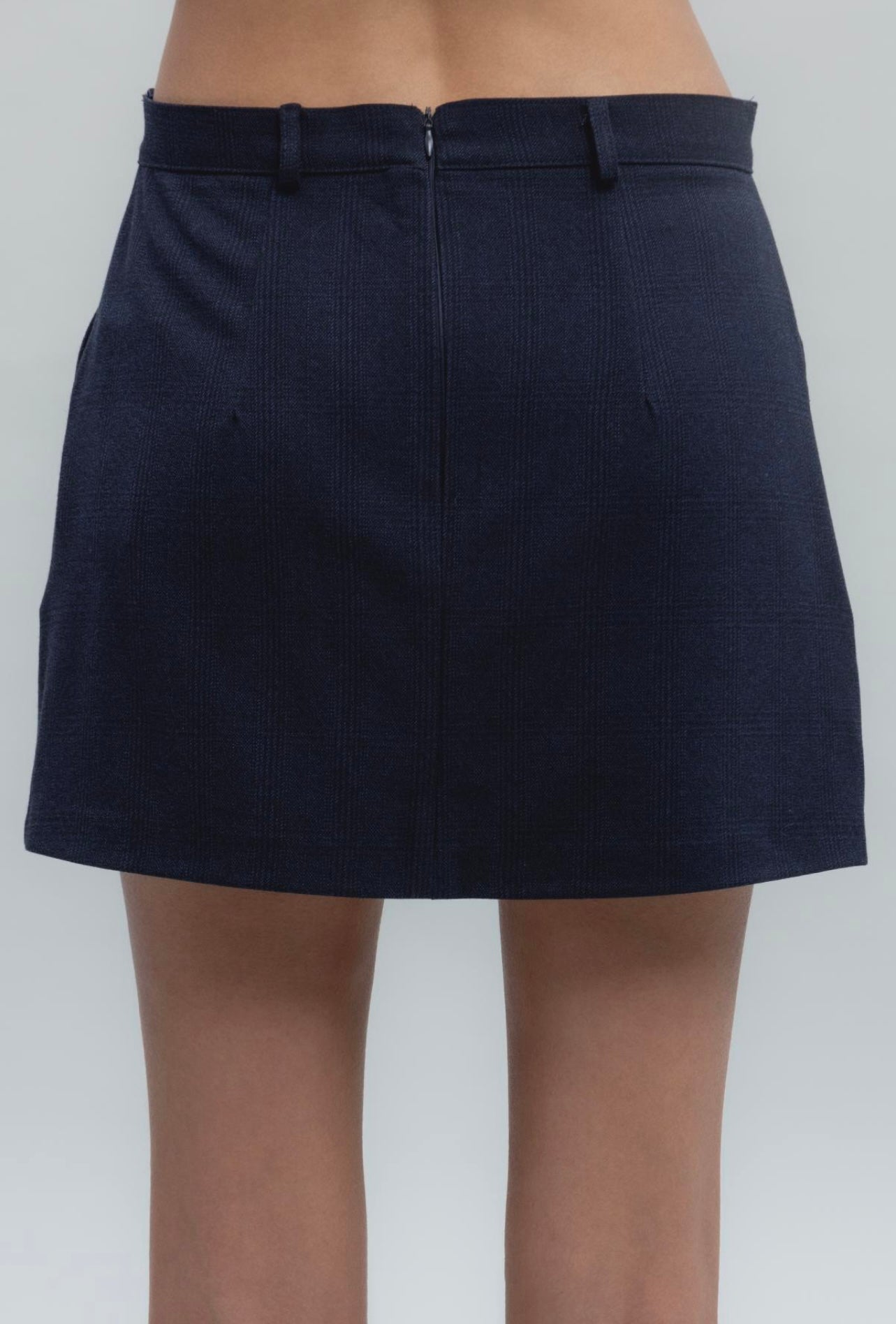 HIGH-WAIST MINI SKIRT