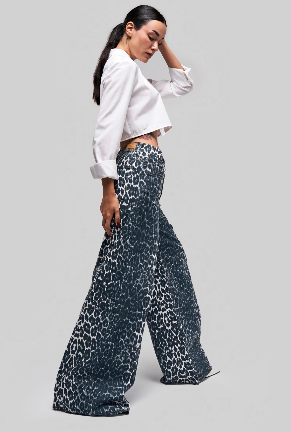 LEOPARD PRINT PANTS