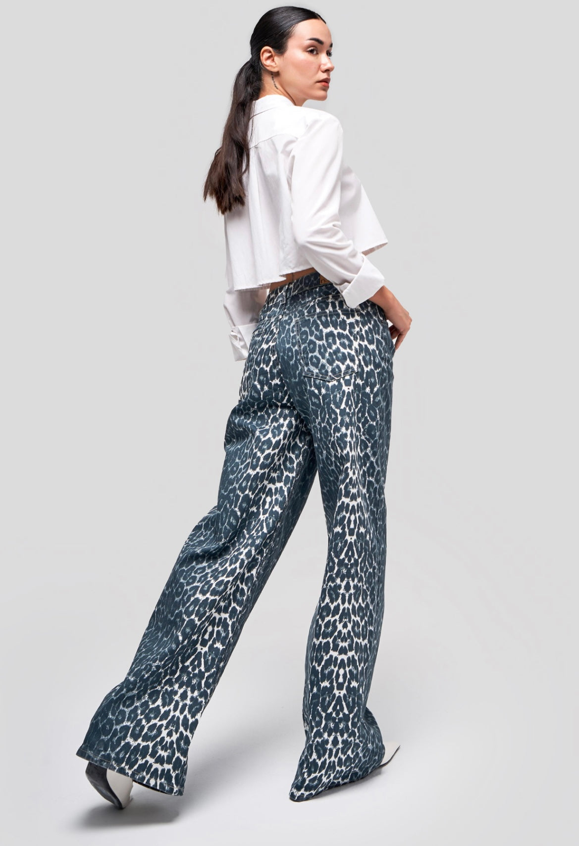 LEOPARD PRINT PANTS