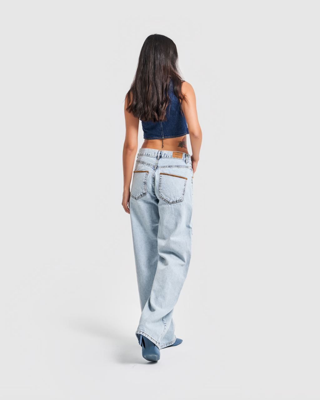 MID-RISE FULL LENGTH JEANS CD105