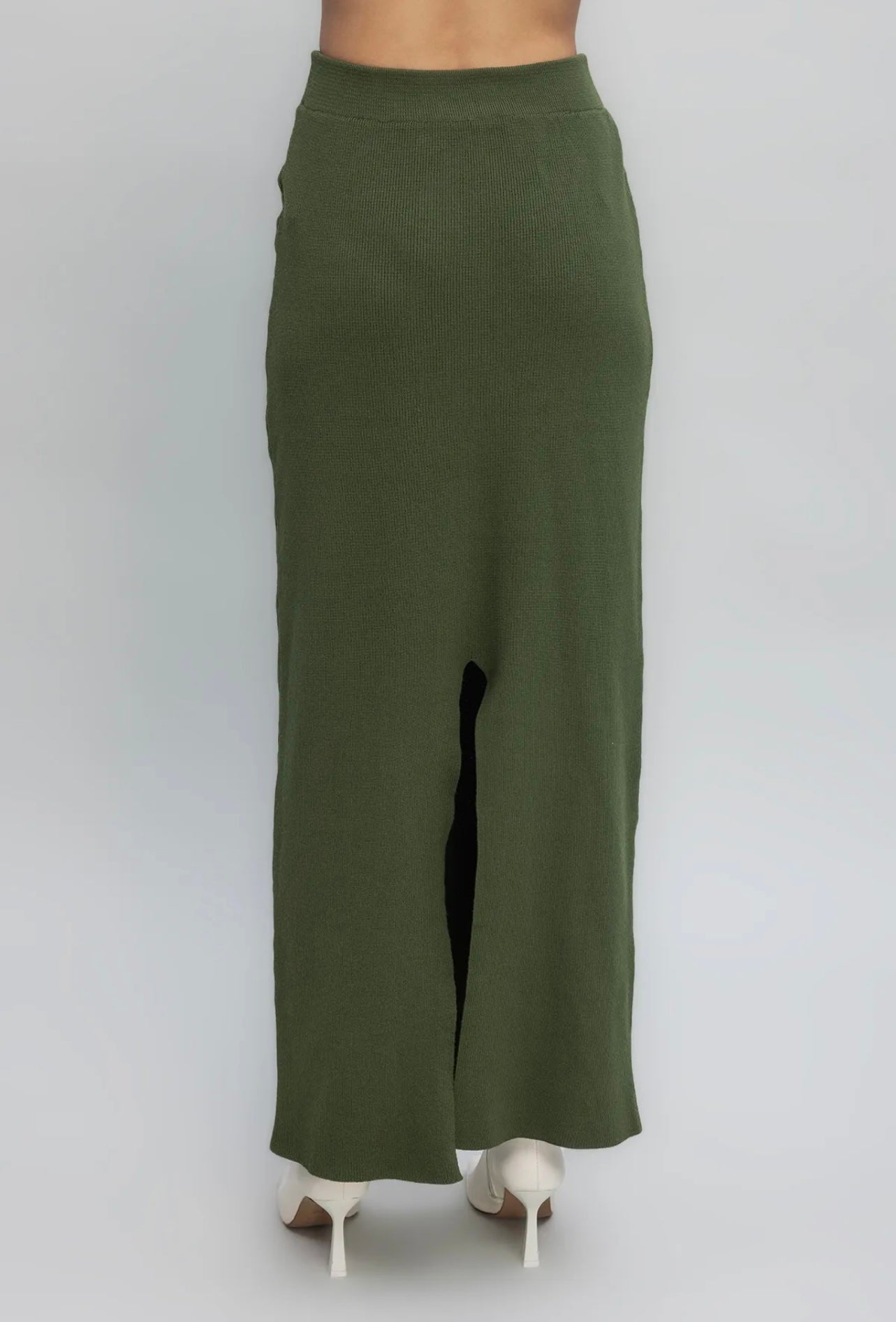 MAXI KNIT PENCIL SKIRT