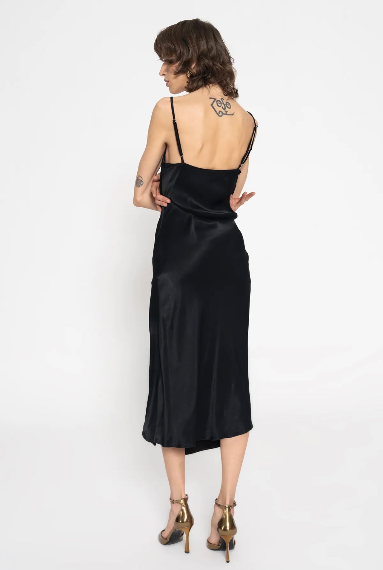 SATIN SLIP DRESS