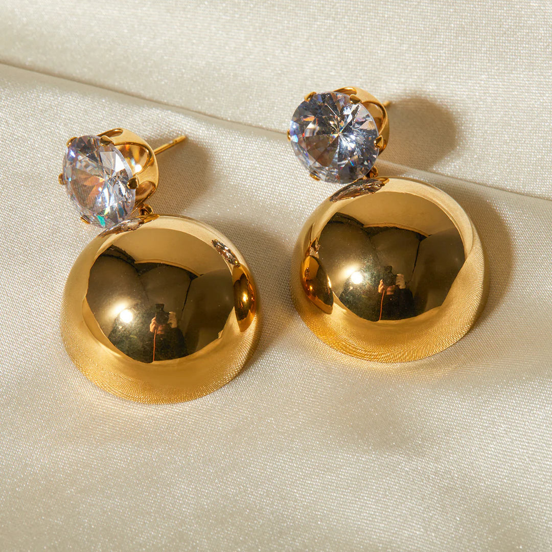 GRETTA GOLD EARRINGS