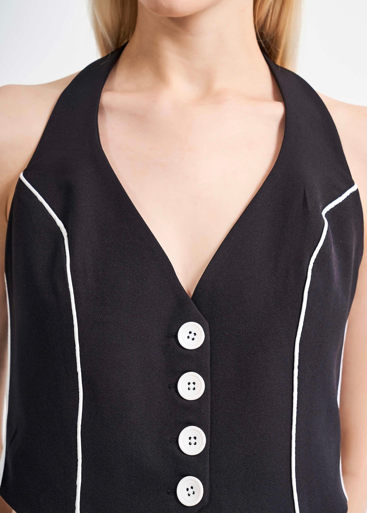 HALTER TAILORED VEST