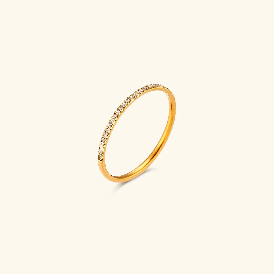 PAVED GOLD RING